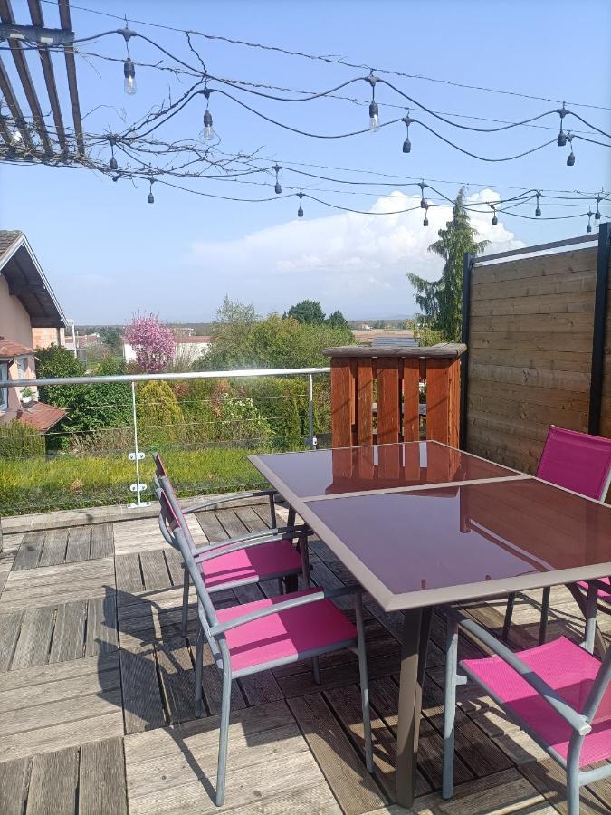 Agreable Maison A La Campagne Schlierbach Dış mekan fotoğraf